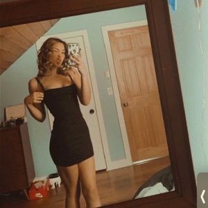 Short stretchy body shaping dress